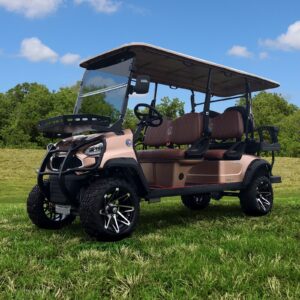 New 2023 6 Seat Limo Golf Cart - Lithium Battery